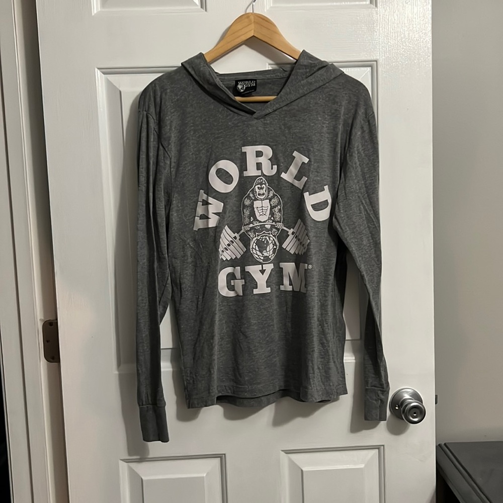 World gym vintage lightweight